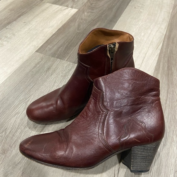 Isabel Marant Dicker Ankle Boots Size 8 - Picture 3 of 10